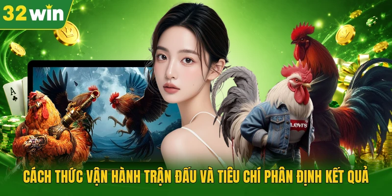 Cách thức vận hành trận đấu và tiêu chí phân định kết quả
