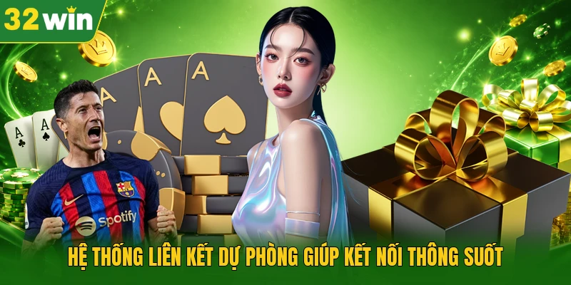 Hệ thống liên kết dự phòng giúp kết nối thông suốt